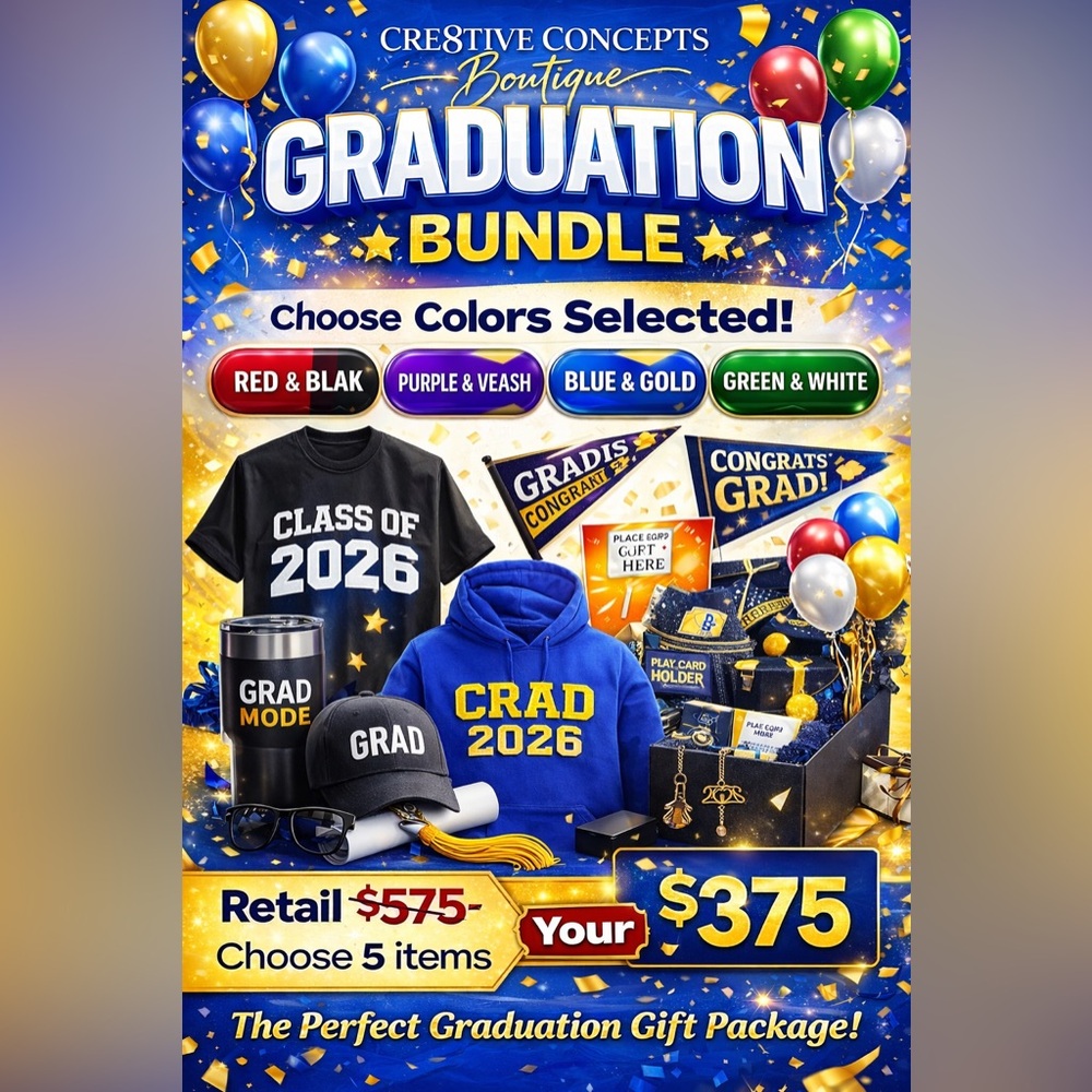 Class of 2026 Graduation Bundles Packages